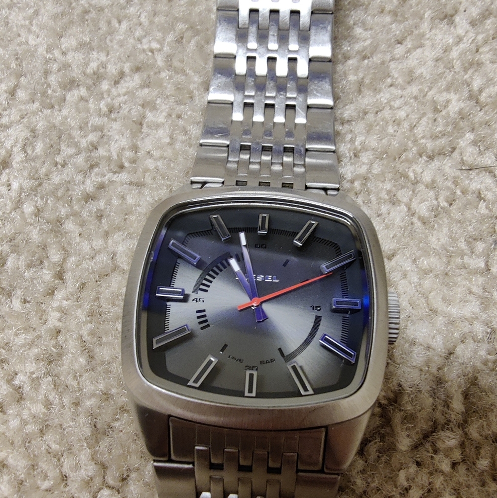 Diesel boss stainless steel watch